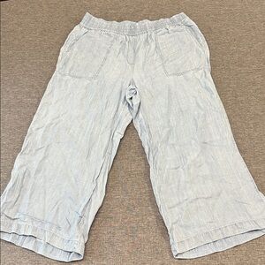 HILARY RADLEY Wide Leg Capris